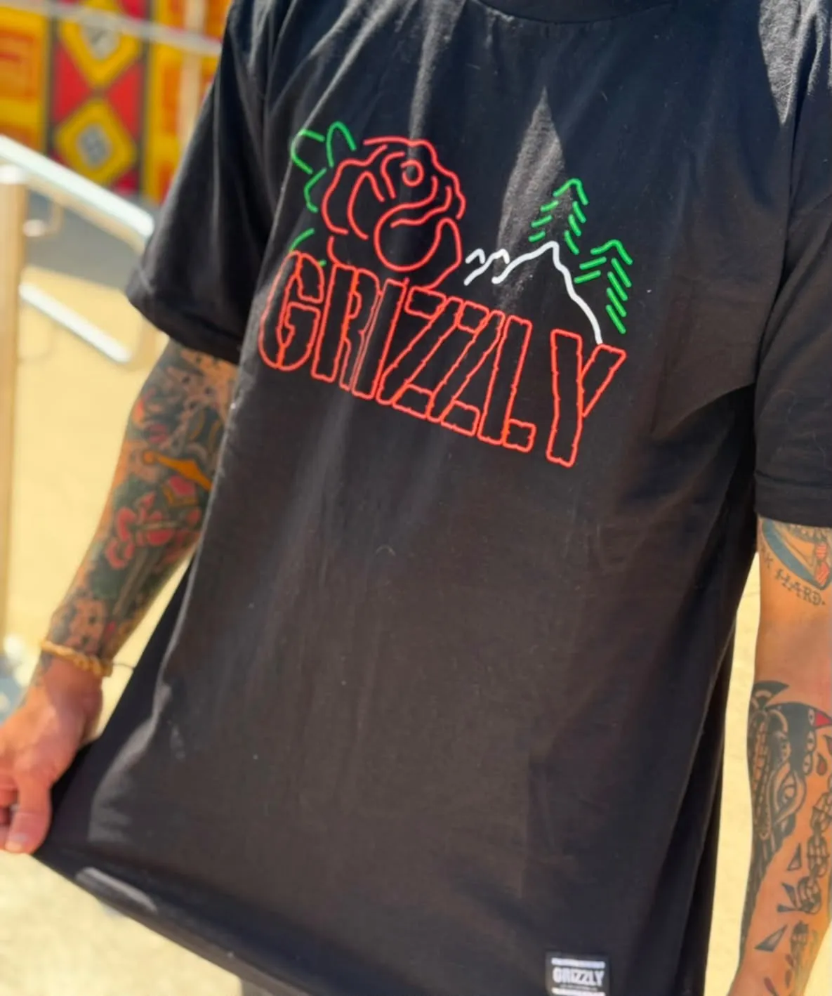 Camiseta grizzly Flower - G-image-1