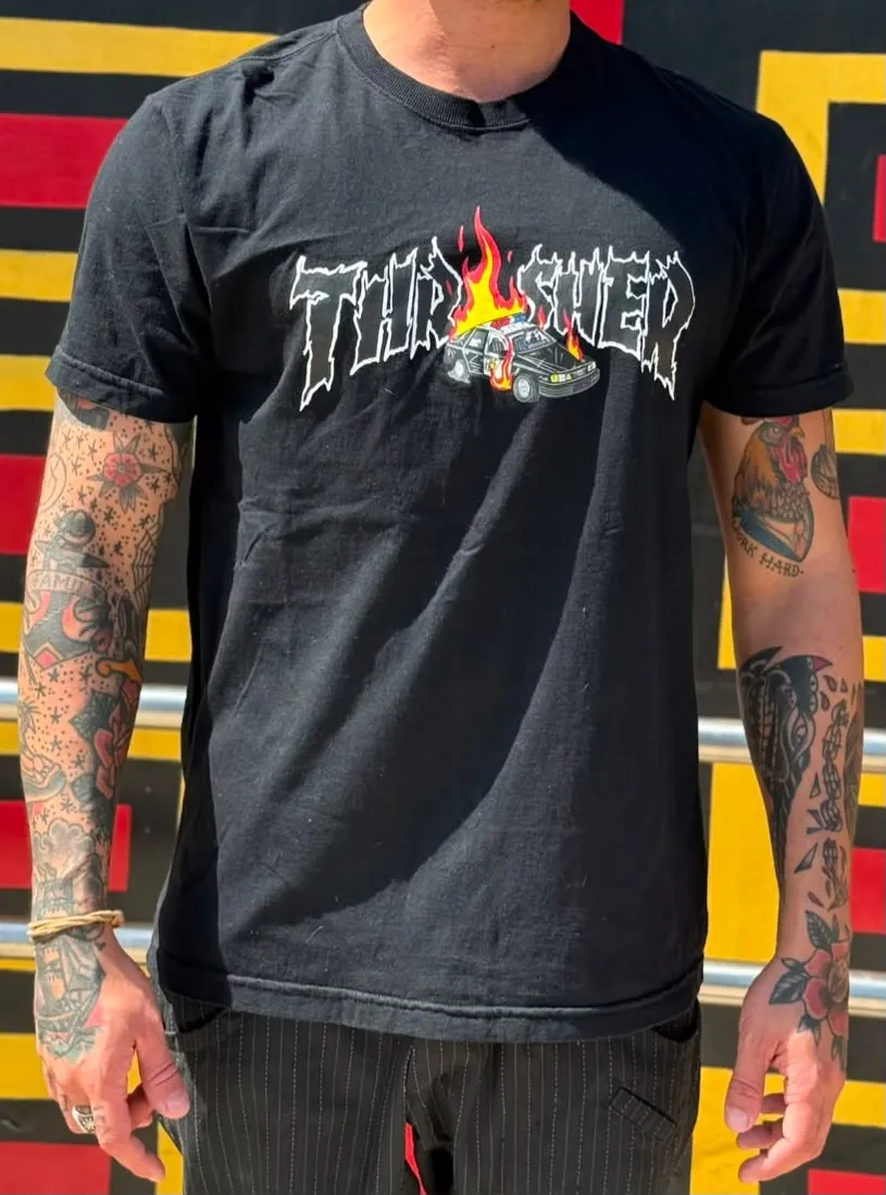 Camiseta Thrasher Magazine Cop Car