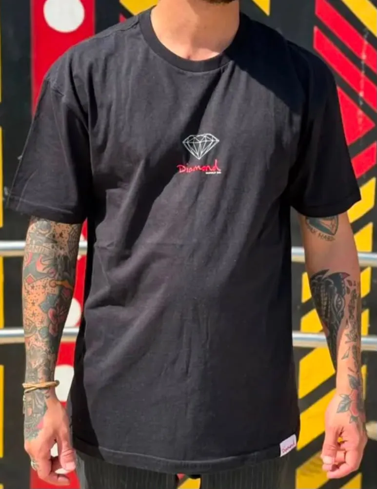 Camiseta diamond logo