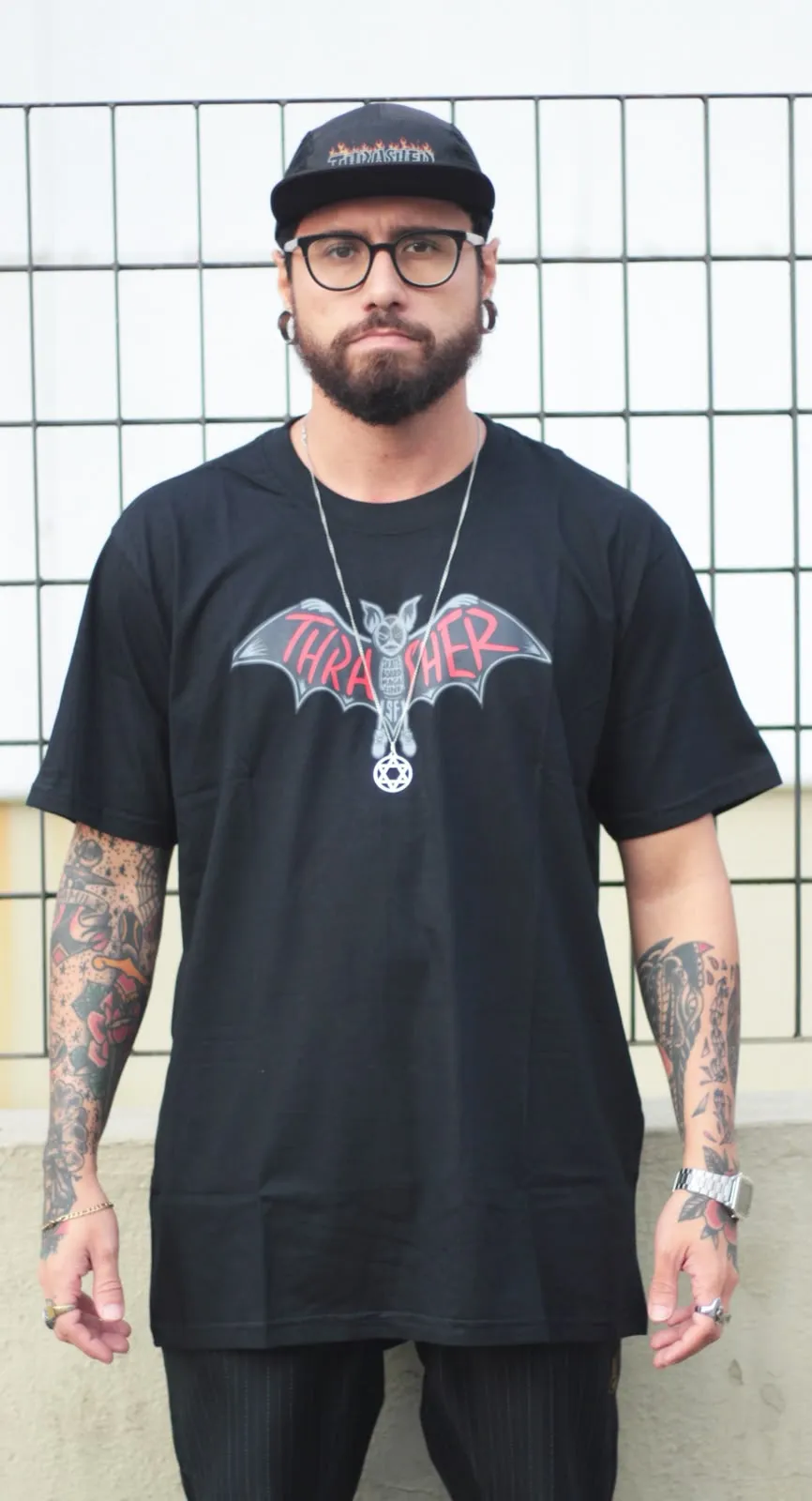 Camiseta Thrasher Bat Logo